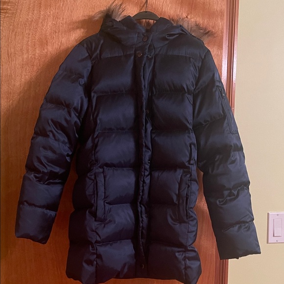 GAP Other - Navy Puffer Coat with Hood